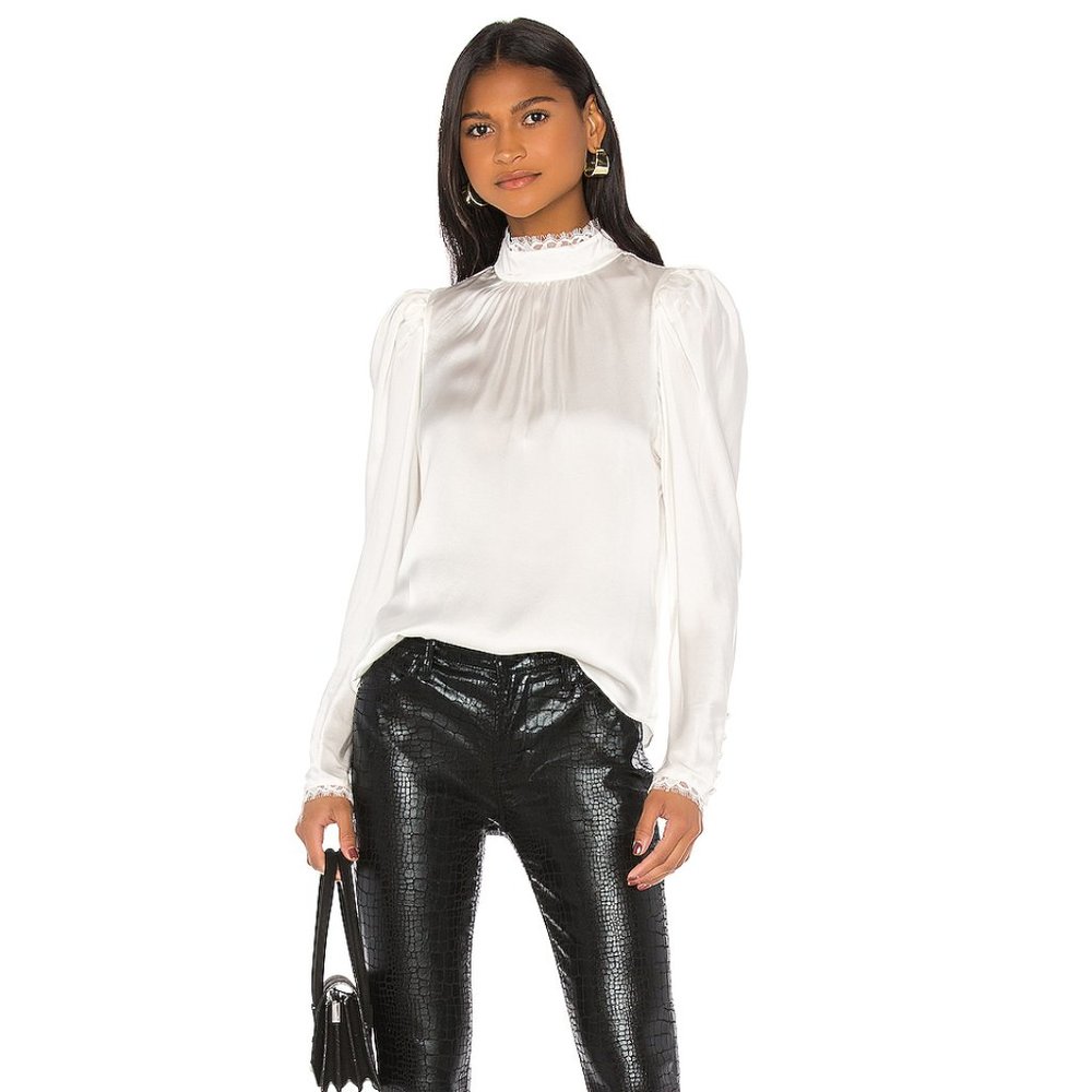 Lace Cuff Top